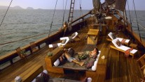 Charter yacht Silolona - foredeck